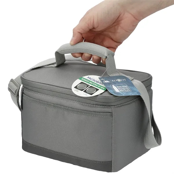 Arctic Zone® Repreve® Recycled 6 Can Lunch Cooler - Arctic Zone® Repreve® Recycled 6 Can Lunch Cooler - Image 4 of 6