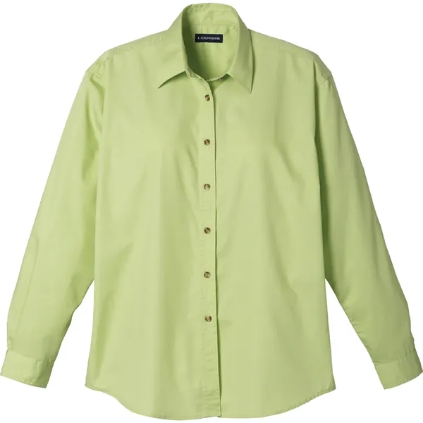 Women's LONG SLEEVE DRESS SHIRT - Women's LONG SLEEVE DRESS SHIRT - Image 1 of 29