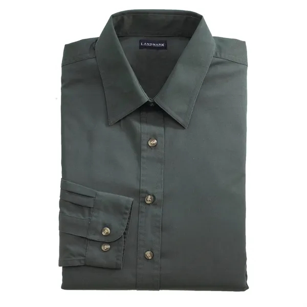 Women's LONG SLEEVE DRESS SHIRT - Women's LONG SLEEVE DRESS SHIRT - Image 8 of 29