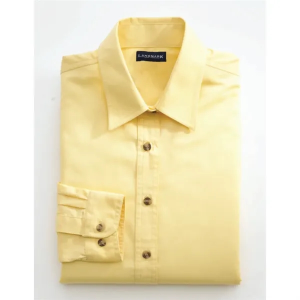 Women's LONG SLEEVE DRESS SHIRT - Women's LONG SLEEVE DRESS SHIRT - Image 13 of 29