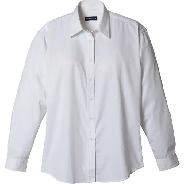 Women's LONG SLEEVE DRESS SHIRT - Women's LONG SLEEVE DRESS SHIRT - Image 14 of 29