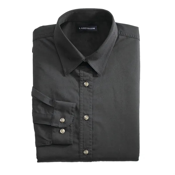 Women's LONG SLEEVE DRESS SHIRT - Women's LONG SLEEVE DRESS SHIRT - Image 17 of 29