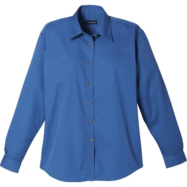 Women's LONG SLEEVE DRESS SHIRT - Women's LONG SLEEVE DRESS SHIRT - Image 18 of 29