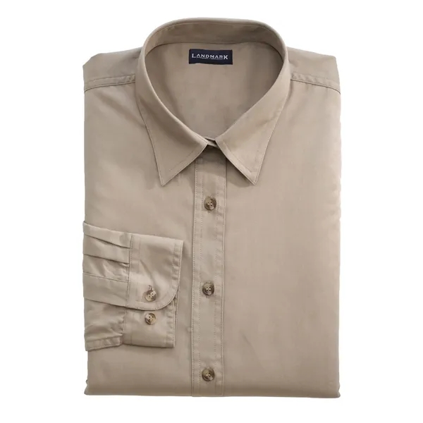 Women's LONG SLEEVE DRESS SHIRT - Women's LONG SLEEVE DRESS SHIRT - Image 24 of 29