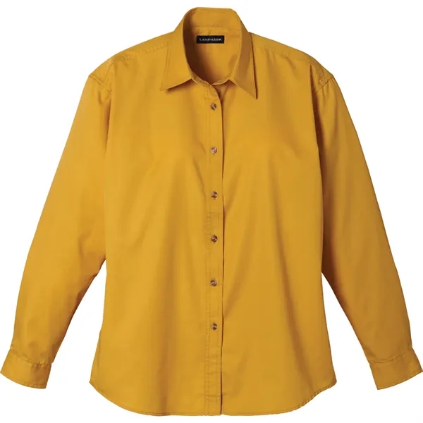 Women's LONG SLEEVE DRESS SHIRT - Women's LONG SLEEVE DRESS SHIRT - Image 26 of 29