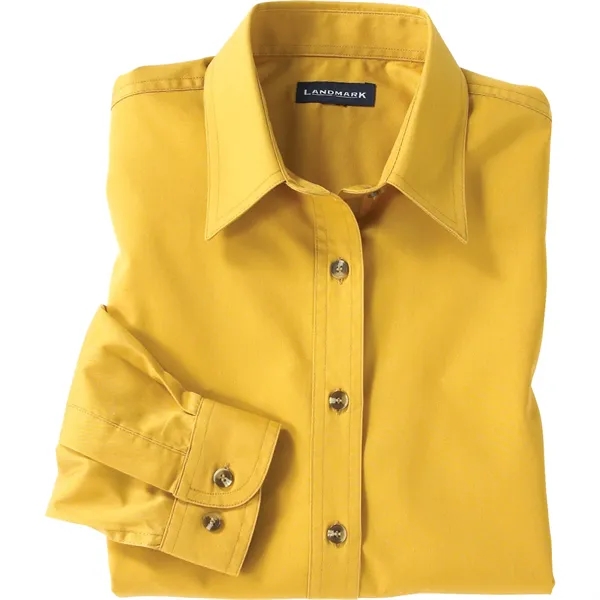 Women's LONG SLEEVE DRESS SHIRT - Women's LONG SLEEVE DRESS SHIRT - Image 27 of 29