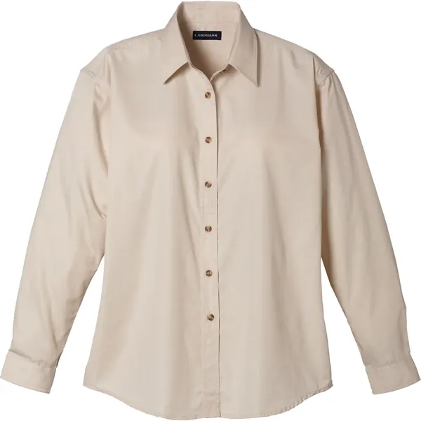 Women's LONG SLEEVE DRESS SHIRT - Women's LONG SLEEVE DRESS SHIRT - Image 28 of 29