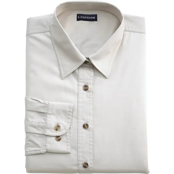 Women's LONG SLEEVE DRESS SHIRT - Women's LONG SLEEVE DRESS SHIRT - Image 29 of 29