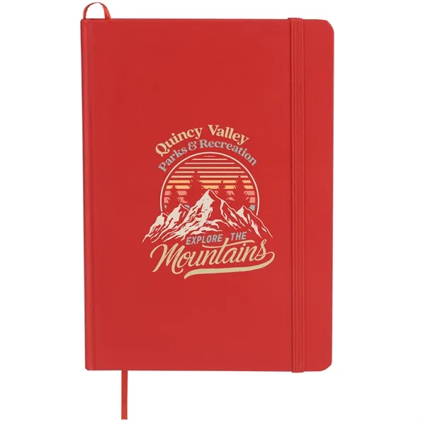 FSC® Mix 5" x 7" Snap Elastic Closure Notebook - FSC® Mix 5" x 7" Snap Elastic Closure Notebook - Image 1 of 17