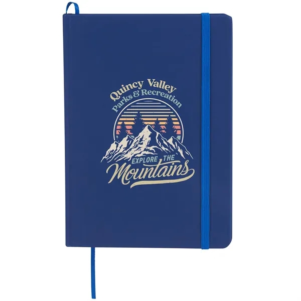 FSC® Mix 5" x 7" Snap Elastic Closure Notebook - FSC® Mix 5" x 7" Snap Elastic Closure Notebook - Image 8 of 17