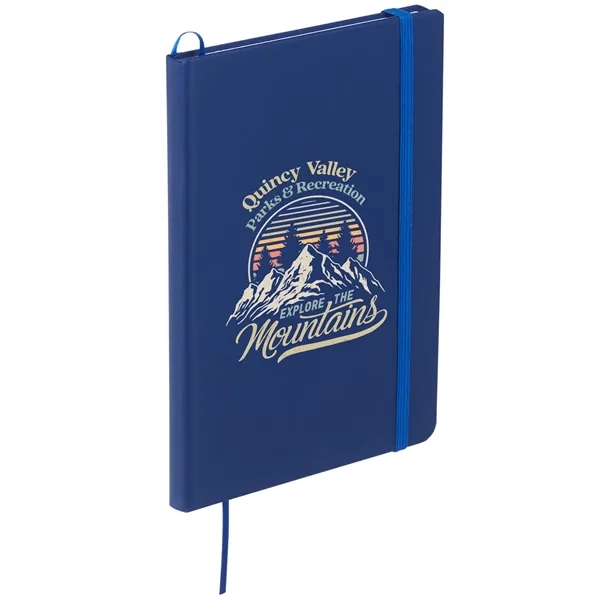 FSC® Mix 5" x 7" Snap Elastic Closure Notebook - FSC® Mix 5" x 7" Snap Elastic Closure Notebook - Image 9 of 17