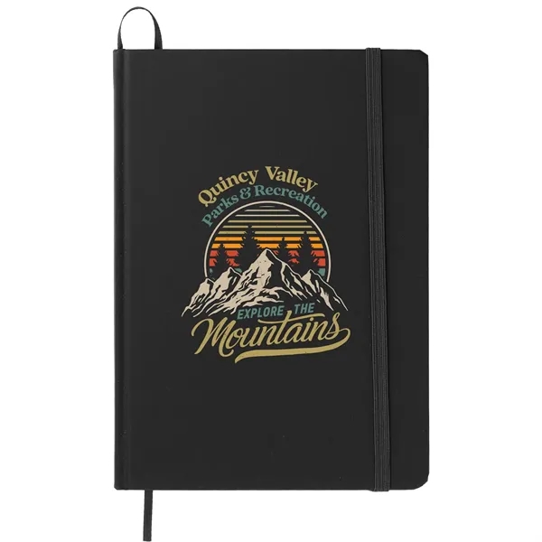 FSC® Mix 5" x 7" Snap Elastic Closure Notebook - FSC® Mix 5" x 7" Snap Elastic Closure Notebook - Image 13 of 17