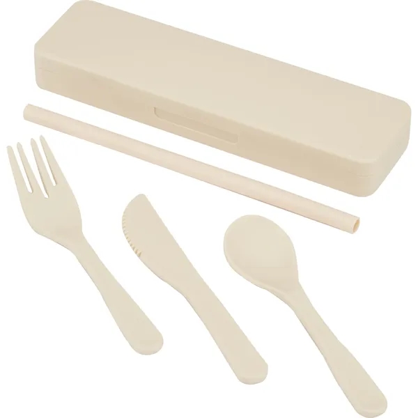 Recycled Plastic Utensil To Go Set - Recycled Plastic Utensil To Go Set - Image 11 of 15