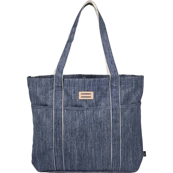 The Goods Navy Heather Carry All Tote - The Goods Navy Heather Carry All Tote - Image 3 of 6
