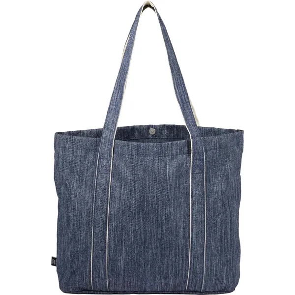 The Goods Navy Heather Carry All Tote - The Goods Navy Heather Carry All Tote - Image 4 of 6