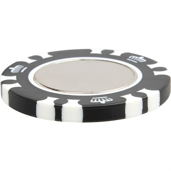 Recycled Poker Chip w/ Metal Ballmarker - Recycled Poker Chip w/ Metal Ballmarker - Image 1 of 14