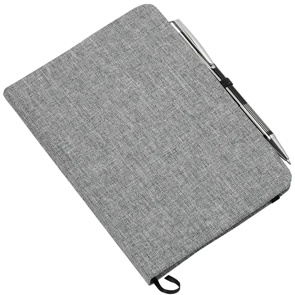 FSC® Mix 5" x 7" Heathered Bound Notebook - FSC® Mix 5" x 7" Heathered Bound Notebook - Image 6 of 7