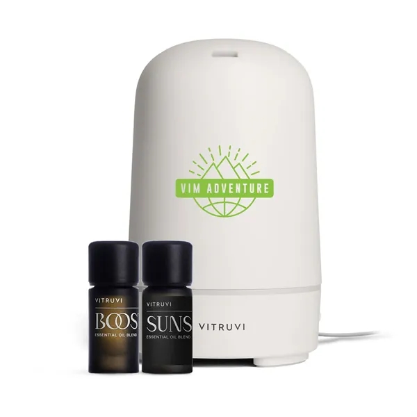 Vitruvi Glow Diffuser and Essential Oil Bundle Set - Vitruvi Glow Diffuser and Essential Oil Bundle Set - Image 0 of 8