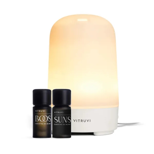 Vitruvi Glow Diffuser and Essential Oil Bundle Set - Vitruvi Glow Diffuser and Essential Oil Bundle Set - Image 2 of 8