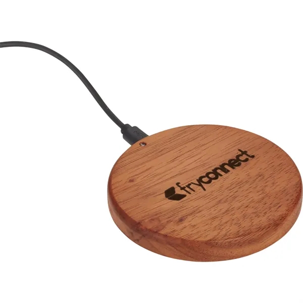 FSC® 100% Wood Wireless Charging Pad - FSC® 100% Wood Wireless Charging Pad - Image 2 of 4