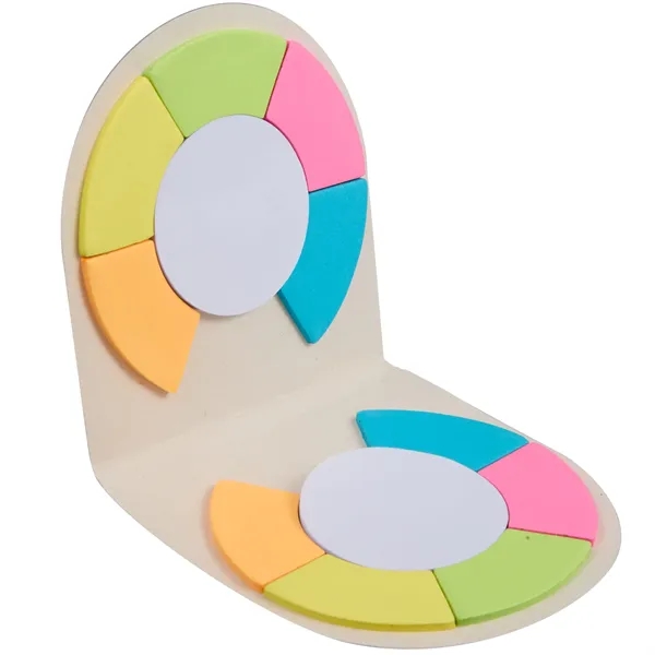 Recycled Milk Carton Round Sticky Notes Pad - Recycled Milk Carton Round Sticky Notes Pad - Image 2 of 5