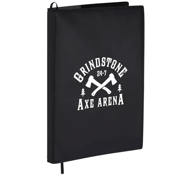 7'' x 10'' Mela Apple Leather Refillable Journal - 7'' x 10'' Mela Apple Leather Refillable Journal - Image 7 of 9