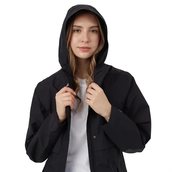 tentree Nimbus Long Rain Jacket - Women's - tentree Nimbus Long Rain Jacket - Women's - Image 1 of 11