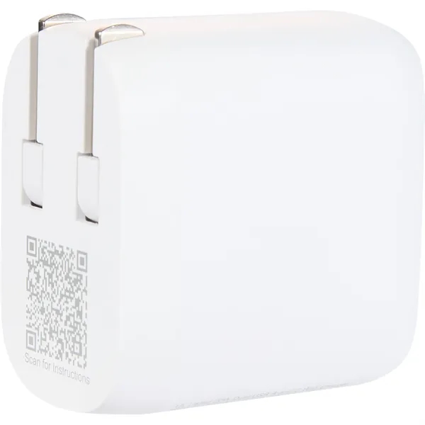 UL Listed 20W Dual USB A and C Wall Charger - UL Listed 20W Dual USB A and C Wall Charger - Image 6 of 7