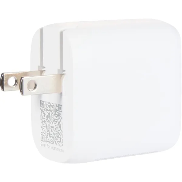 UL Listed 20W Dual USB A and C Wall Charger - UL Listed 20W Dual USB A and C Wall Charger - Image 7 of 7