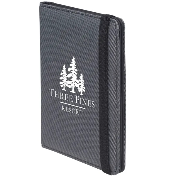 Deluxe Recycled Passport Wallet - Deluxe Recycled Passport Wallet - Image 4 of 7