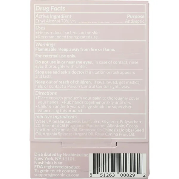 0.6oz Noshinku Refillable Pocket Hand Sanitizer - 0.6oz Noshinku Refillable Pocket Hand Sanitizer - Image 9 of 47