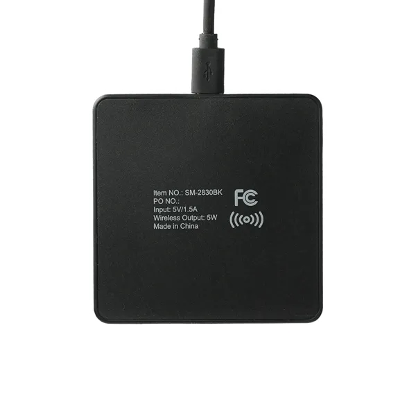 Square Wireless Charging Pad - Square Wireless Charging Pad - Image 3 of 12