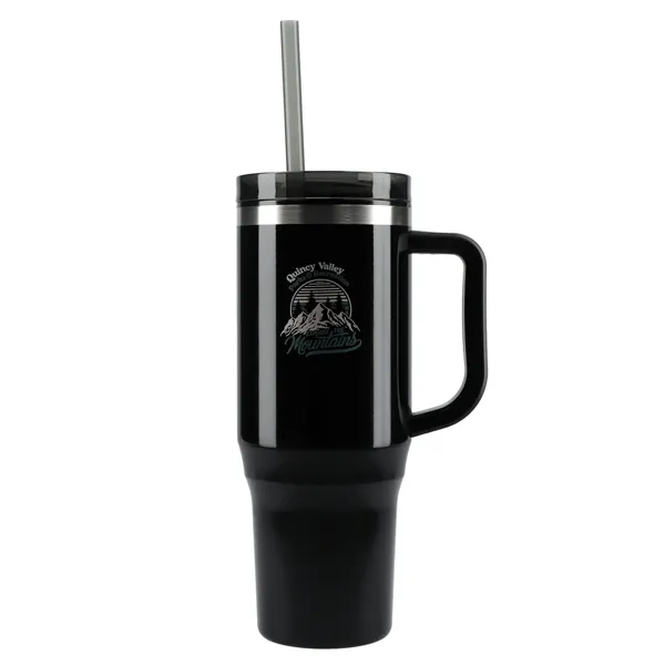 Thor 40oz Eco-Friendly Straw Tumbler - Thor 40oz Eco-Friendly Straw Tumbler - Image 4 of 86