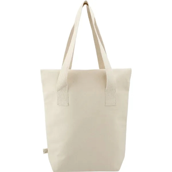 Organic 16oz Cotton Commuter Tote - Organic 16oz Cotton Commuter Tote - Image 2 of 6