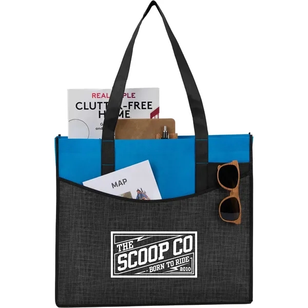 Brooke Recycled Non-Woven Convention Tote - Brooke Recycled Non-Woven Convention Tote - Image 8 of 26