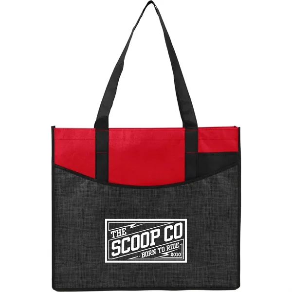 Brooke Recycled Non-Woven Convention Tote - Brooke Recycled Non-Woven Convention Tote - Image 14 of 26