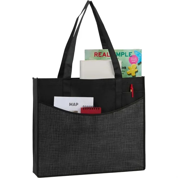 Brooke Recycled Non-Woven Convention Tote - Brooke Recycled Non-Woven Convention Tote - Image 3 of 26