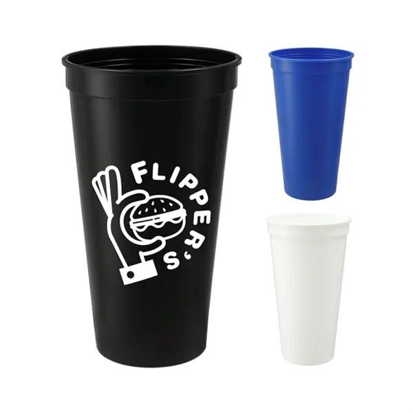 Solid 24oz Stadium Cup - Solid 24oz Stadium Cup - Image 0 of 9