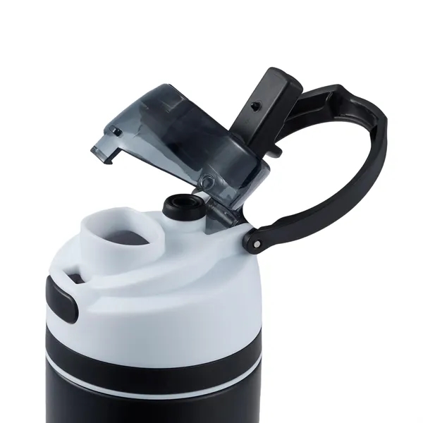 Elvin 28oz Recycled Stainless Flip Straw Bottle - Elvin 28oz Recycled Stainless Flip Straw Bottle - Image 9 of 44