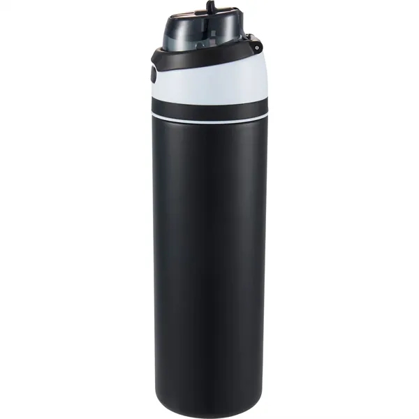 Elvin 28oz Recycled Stainless Flip Straw Bottle - Elvin 28oz Recycled Stainless Flip Straw Bottle - Image 7 of 44