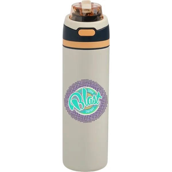 Elvin 28oz Recycled Stainless Flip Straw Bottle - Elvin 28oz Recycled Stainless Flip Straw Bottle - Image 32 of 44