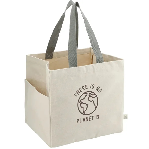 Organic 14oz Cotton Shopper Tote - Organic 14oz Cotton Shopper Tote - Image 3 of 6