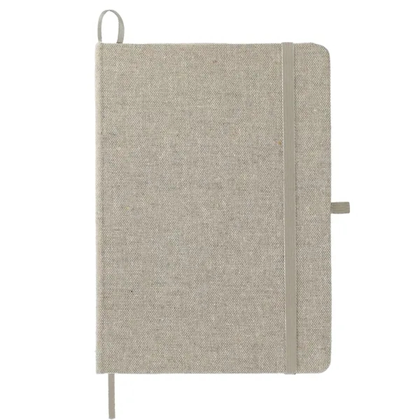 FSC® Mix 5" x 7" Recycled Cotton Bound Notebook - FSC® Mix 5" x 7" Recycled Cotton Bound Notebook - Image 8 of 13