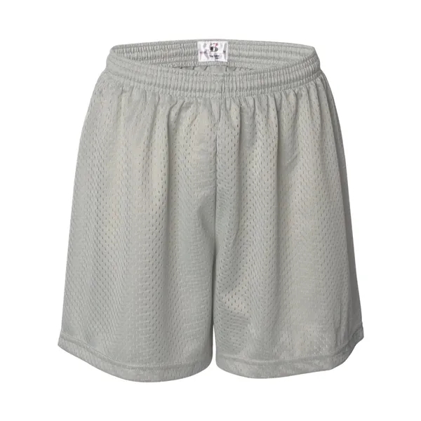 Badger Women's Pro Mesh 5" Solid Liner Shorts - Badger Women's Pro Mesh 5" Solid Liner Shorts - Image 30 of 36