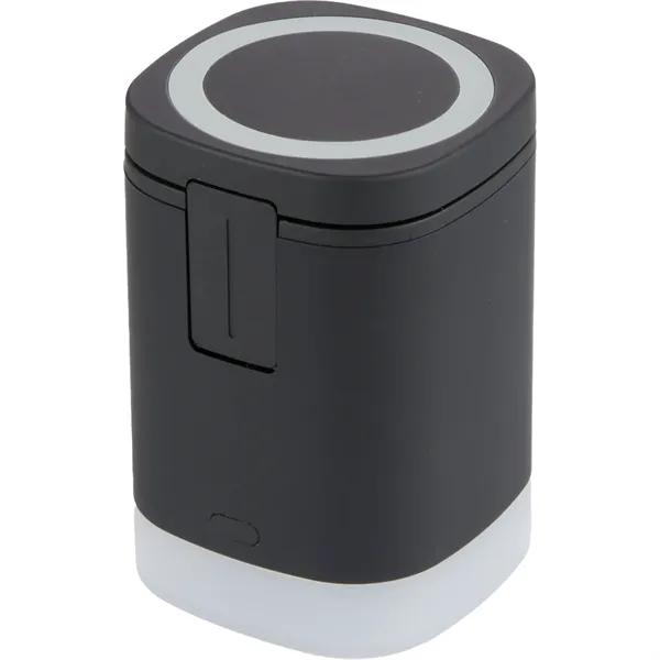 Glow 3-in-1 15W MagClick™ Wireless Charging Stand - Glow 3-in-1 15W MagClick™ Wireless Charging Stand - Image 1 of 1