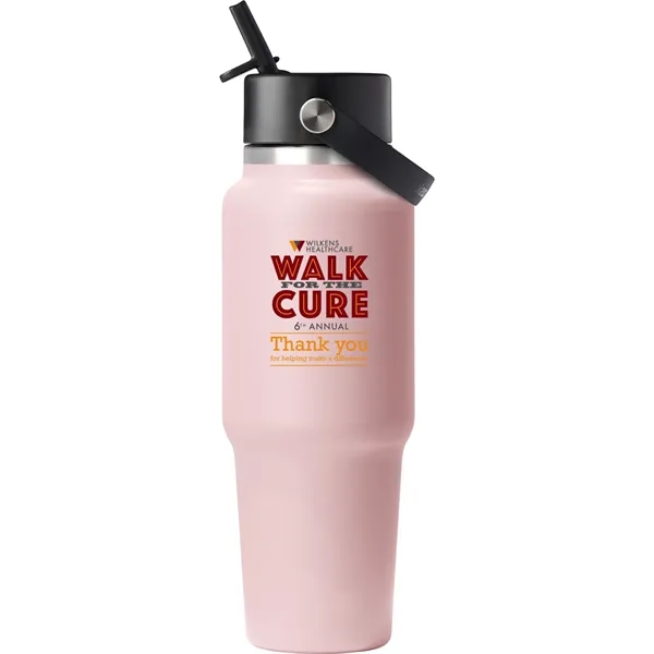 Hydro Flask® Travel Bottle w/ Flex Straw Cap 32oz - Hydro Flask® Travel Bottle w/ Flex Straw Cap 32oz - Image 16 of 23