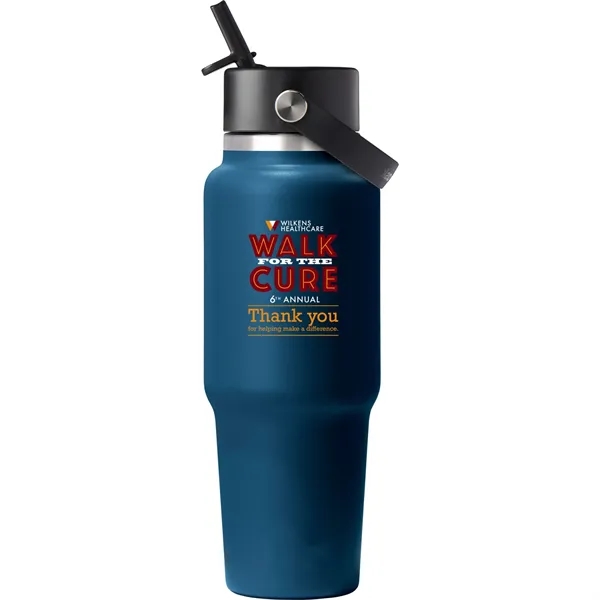 Hydro Flask® Travel Bottle w/ Flex Straw Cap 32oz - Hydro Flask® Travel Bottle w/ Flex Straw Cap 32oz - Image 9 of 23