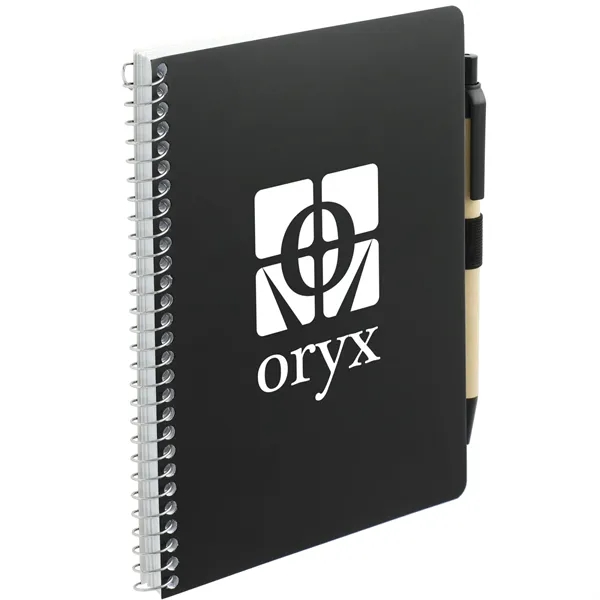 FSC® Mix 5'' x 7'' Spiral Notebook with Pen - FSC® Mix 5'' x 7'' Spiral Notebook with Pen - Image 5 of 21
