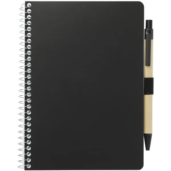 FSC® Mix 5'' x 7'' Spiral Notebook with Pen - FSC® Mix 5'' x 7'' Spiral Notebook with Pen - Image 1 of 21
