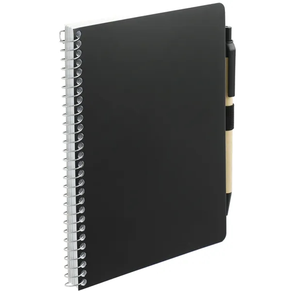 FSC® Mix 5'' x 7'' Spiral Notebook with Pen - FSC® Mix 5'' x 7'' Spiral Notebook with Pen - Image 6 of 21